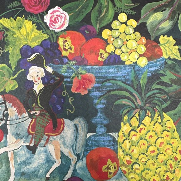 Nathalie Lete 1000 Piece Puzzle Still Life Pineapple Fruit Horse Jigsaw Complete - Picture 6 of 12